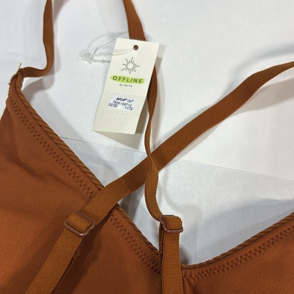 Aerie off line stretch extensible ribbed bralette nwt xs - Picture 6 of 11